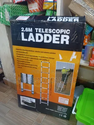 2.6m 9 Steps Telescopic Ladder