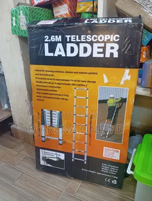 2.6m 9 Steps Telescopic Ladder