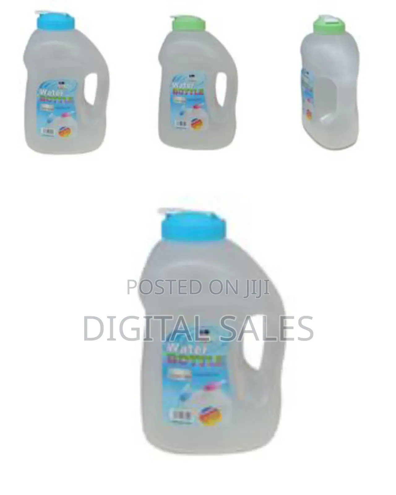 3000ml Plastic Fridge Juice Water Bottle Storage Can- Multi-Colours