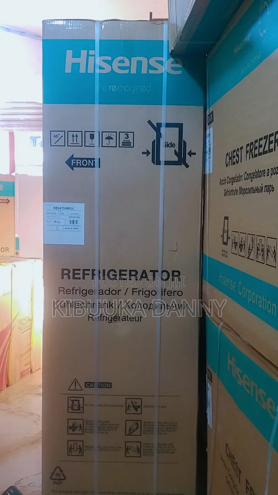 Hisence Fridge 341litres
