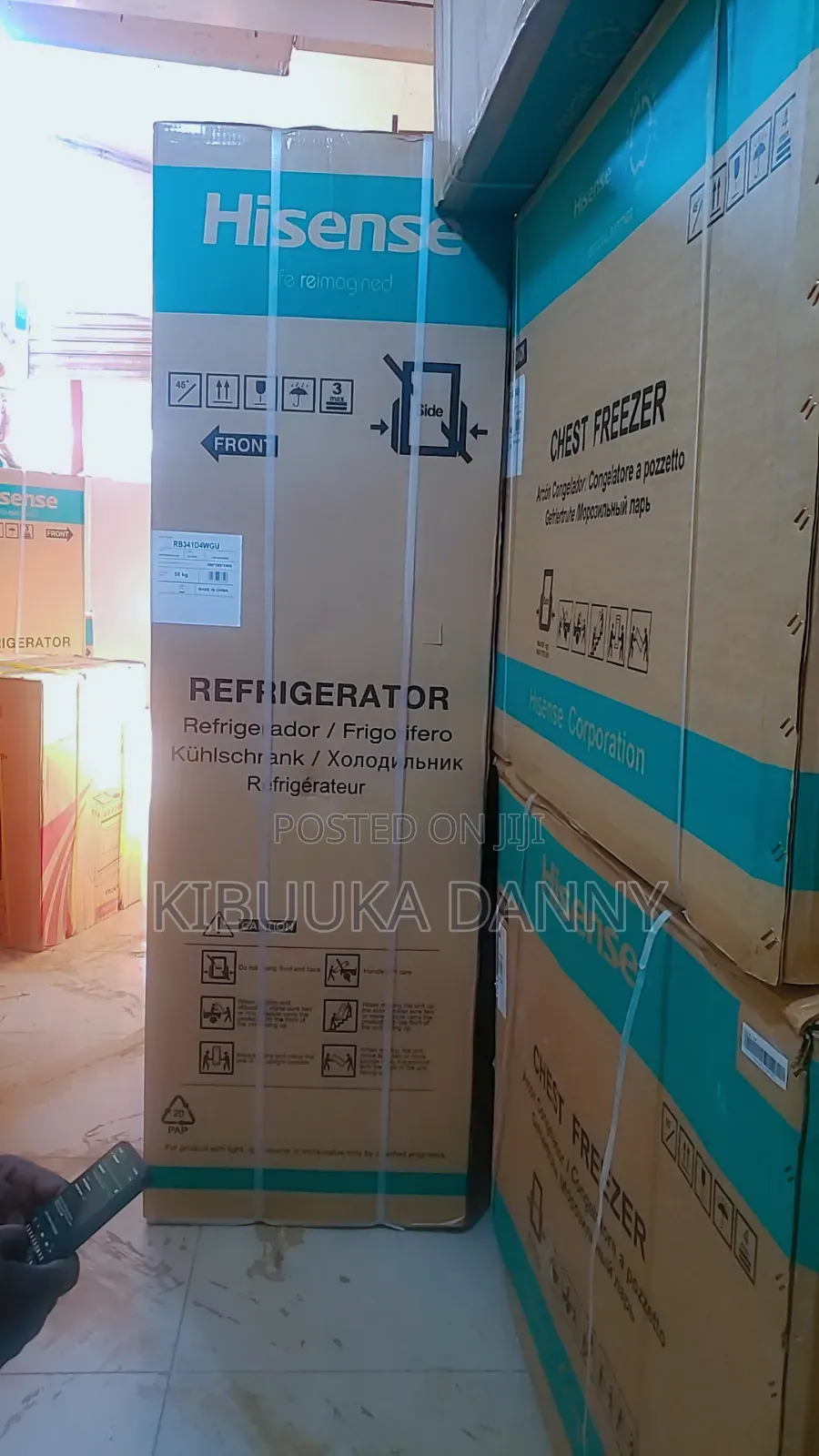 Hisence Fridge 341litres