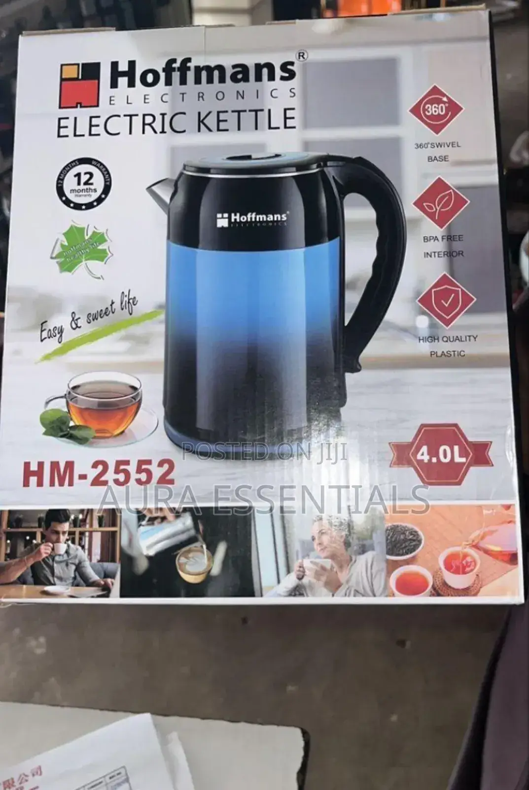 Hoffmans Hm-2552 Electric Kettle