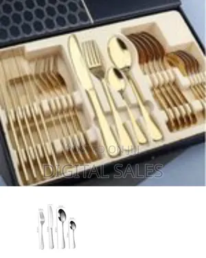 Silverware Cutlery Set for 6 Stainless Steel With Portable Storage