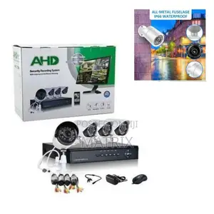 Ahd CCTV Camera Full System Kit With DVR