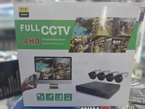 Ahd CCTV Camera Full System Kit With DVR