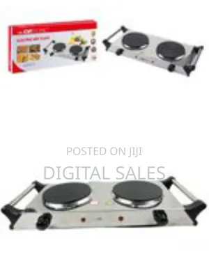 Cntronic Lee517 Double Burner Electric Hot Plate With Solid Plate 0