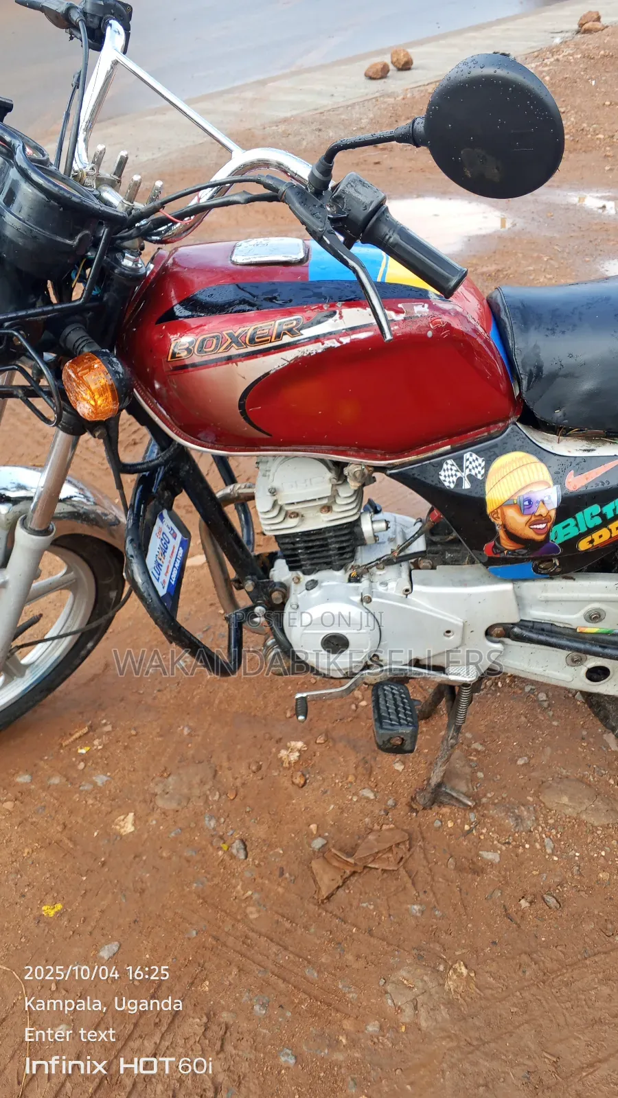Bajaj Boxer 100 2019 Red
