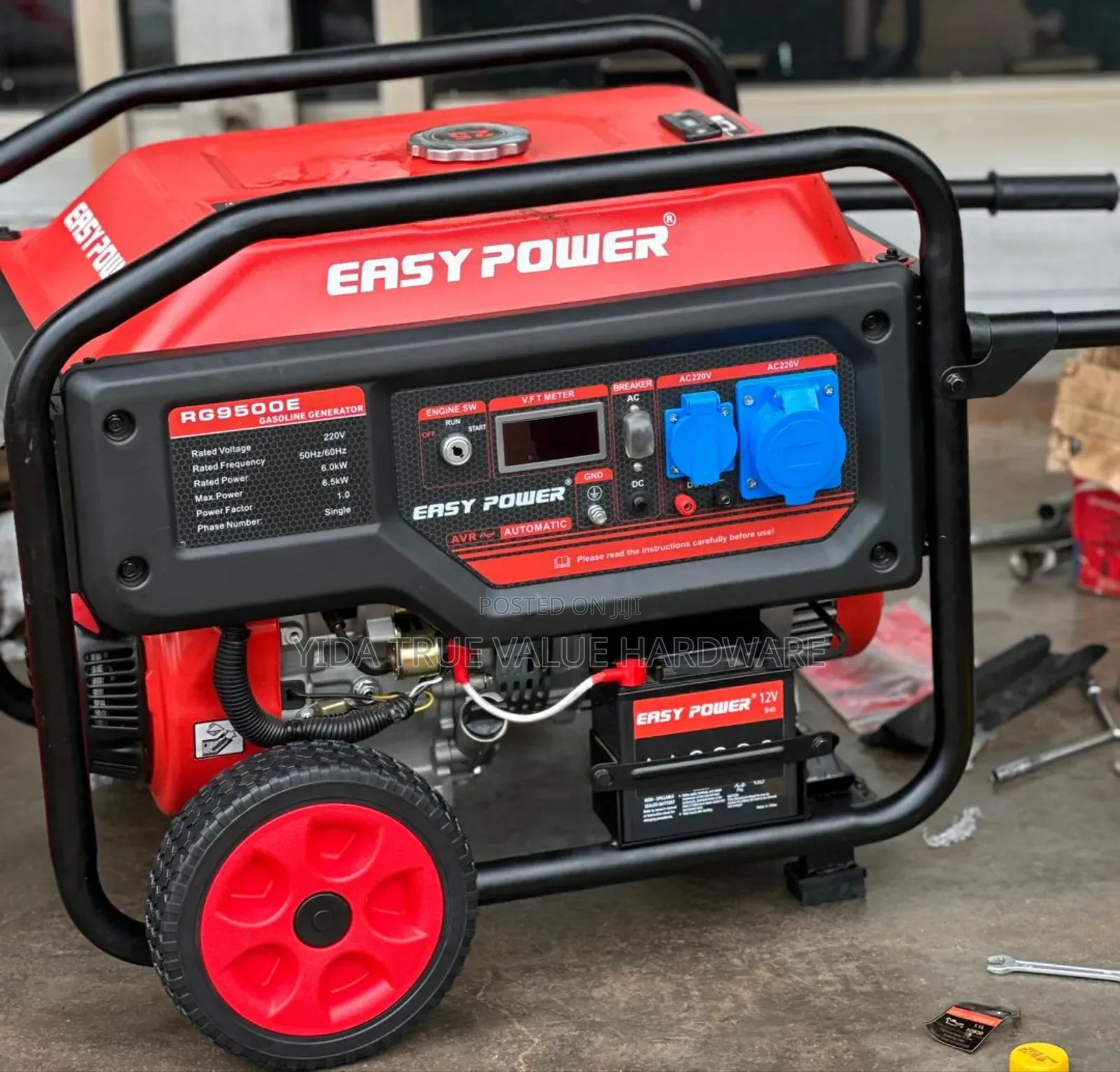 Generator 7kva Key Start Easy Power  Italy