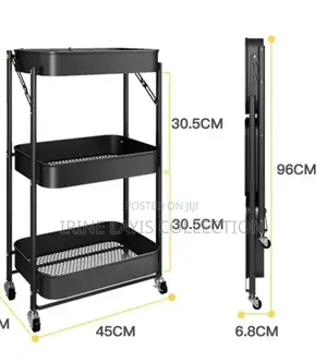 Foldable Metallic Trolley
