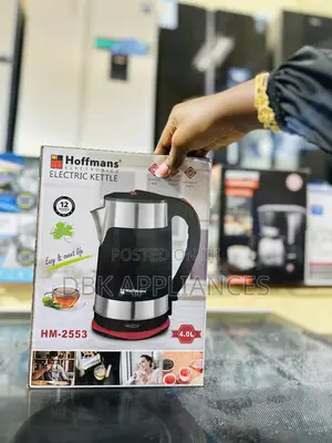 Electric Kettle With 12 Months Warranty