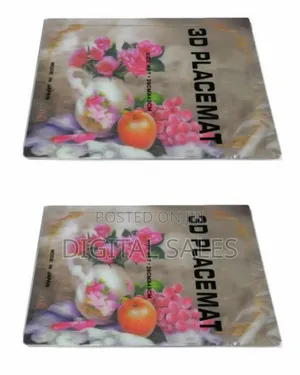 12 Pieces of Plastic Placemats Table Mats for Dining Table Set