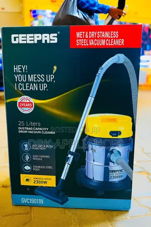 Drum Vacuum Cleaner With 2 Years Warranty