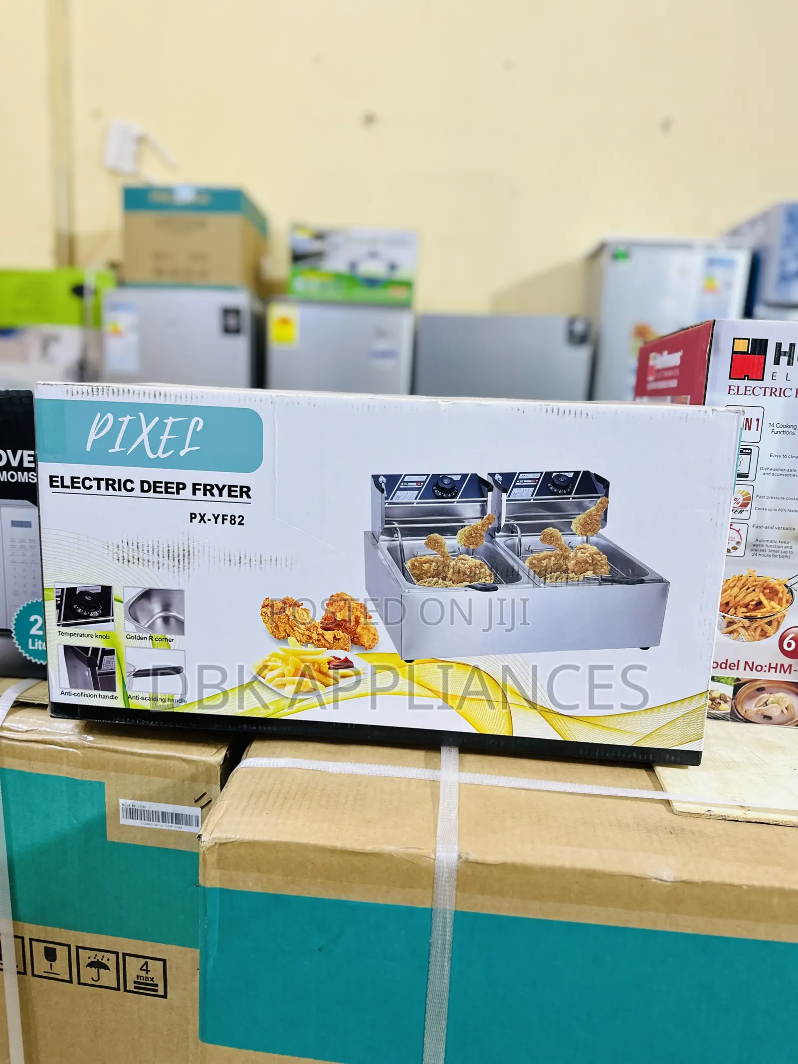 Electric Deep Fryer Double Sided
