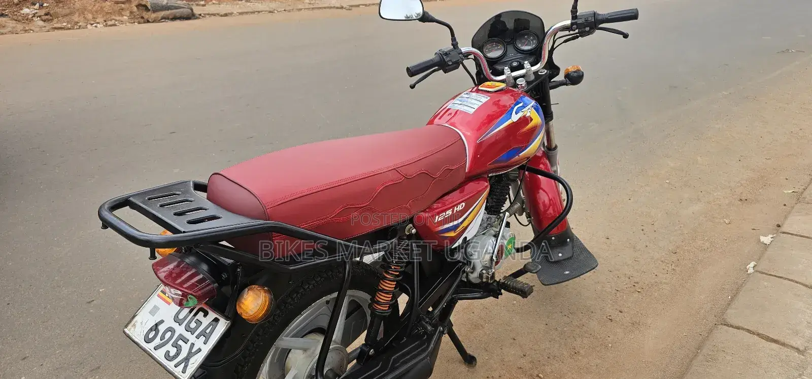 Bajaj Boxer 125 2024 Red