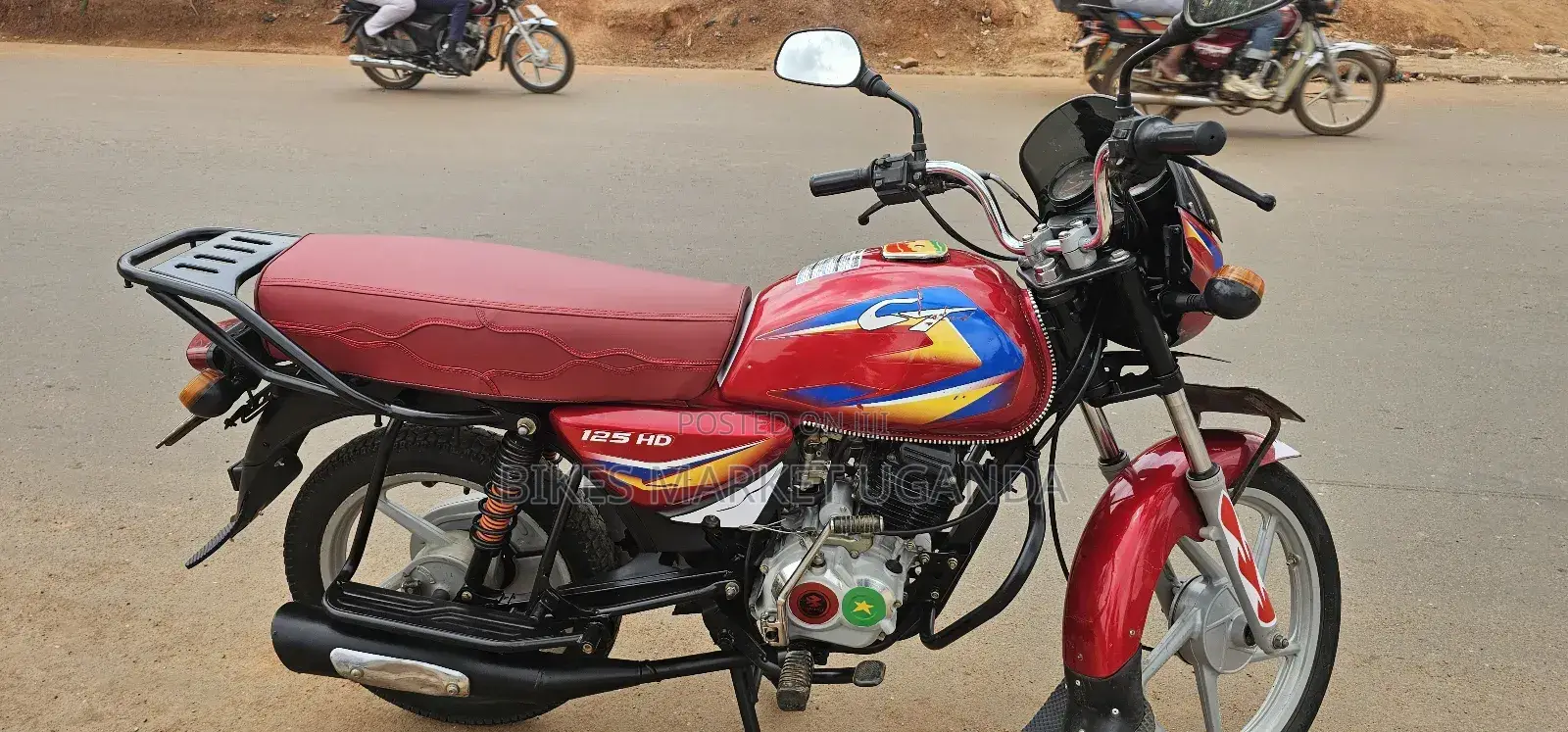 Bajaj Boxer 125 2024 Red