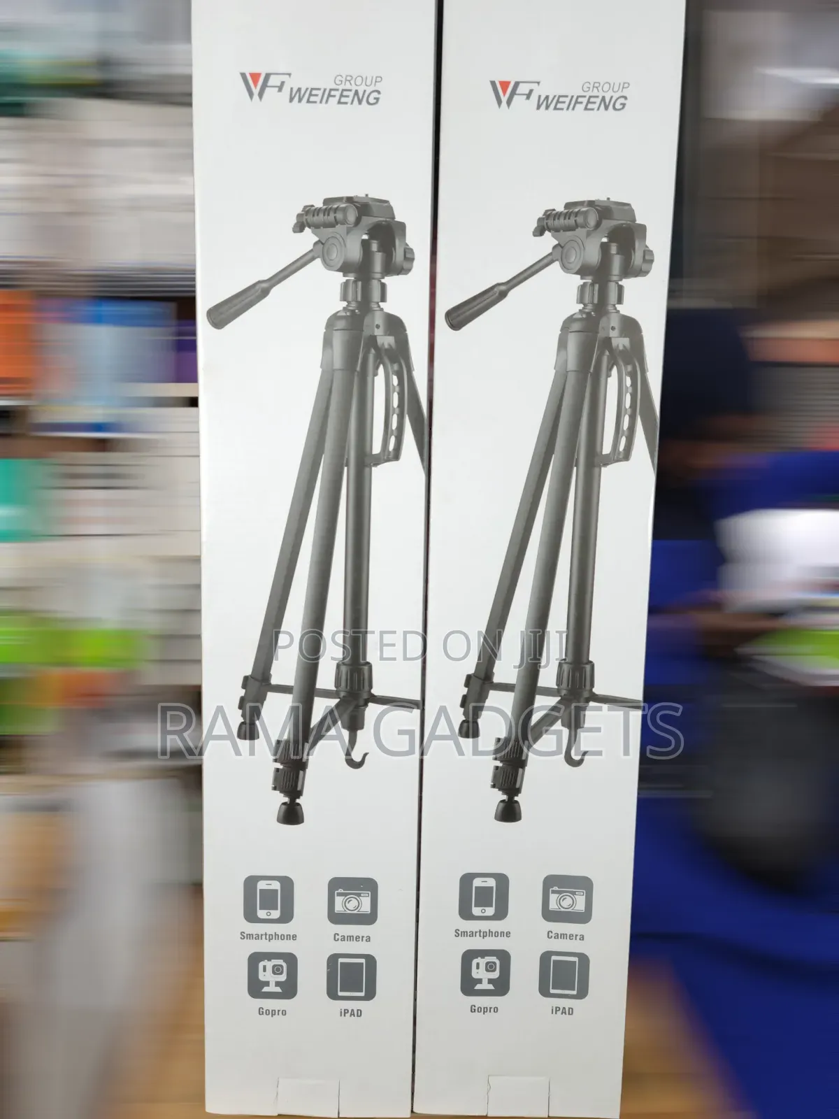 Weifeng Wt-3560 Tripod, Designed for Supporting Various Devices.