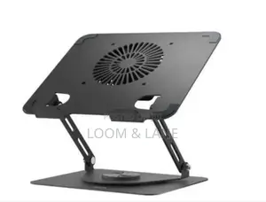 360° Rotating Laptop Stand With Fan