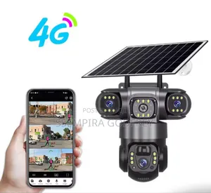 8mp 3lens Solar Surveillance Camera