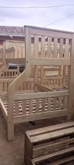 Classic Wooden Double Decker