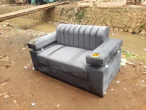 2 Seater Sofa Set Available for Sale With Golden Tins