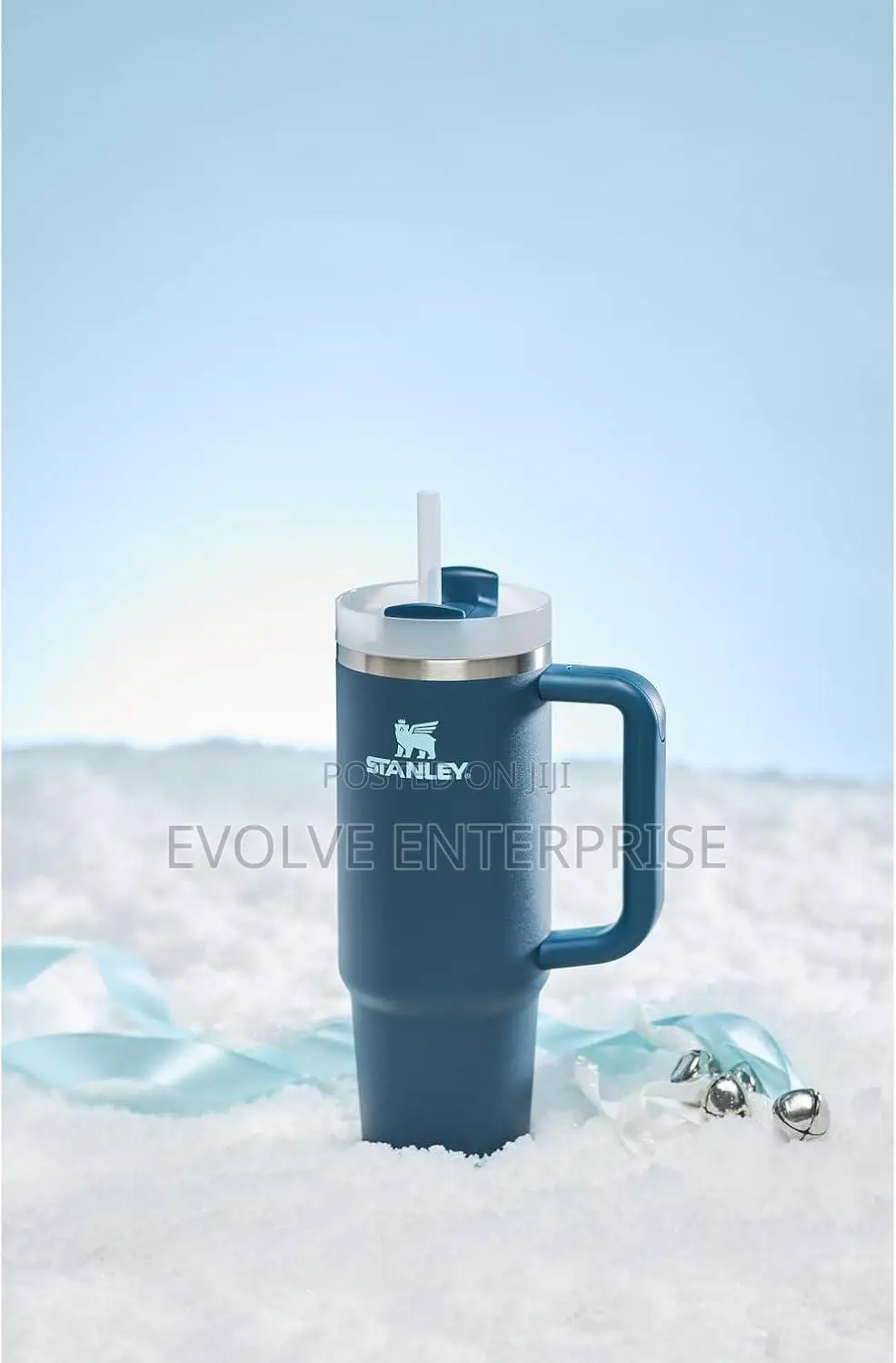 Stanleyquencher H2.0 Tumbler With Handle and Straw