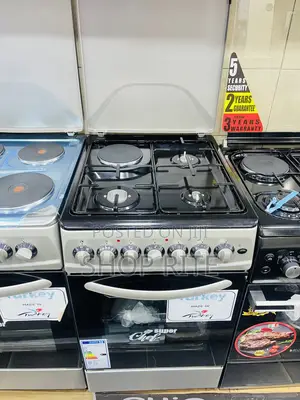 Super Chef 3 Gas 1 Electric Cooker Original