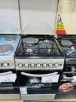 Super Chef Cooker 3 Gas 1 Electric 60cm by 50 Cm Original