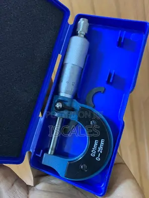 Workshop Micrometer Screw Gauge 0-25mm Micrometer Screw Gauge