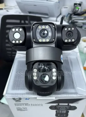 Smart CCTV Solar Security 3lens