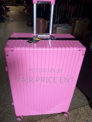 Noble Executive Plastic Aluminium Suitcases. Large. ( Pink)