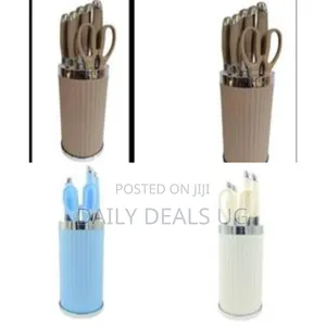 Knife Set 7-Pieces Sharp Knife Set for Kitchen, Non-Slip Stainless