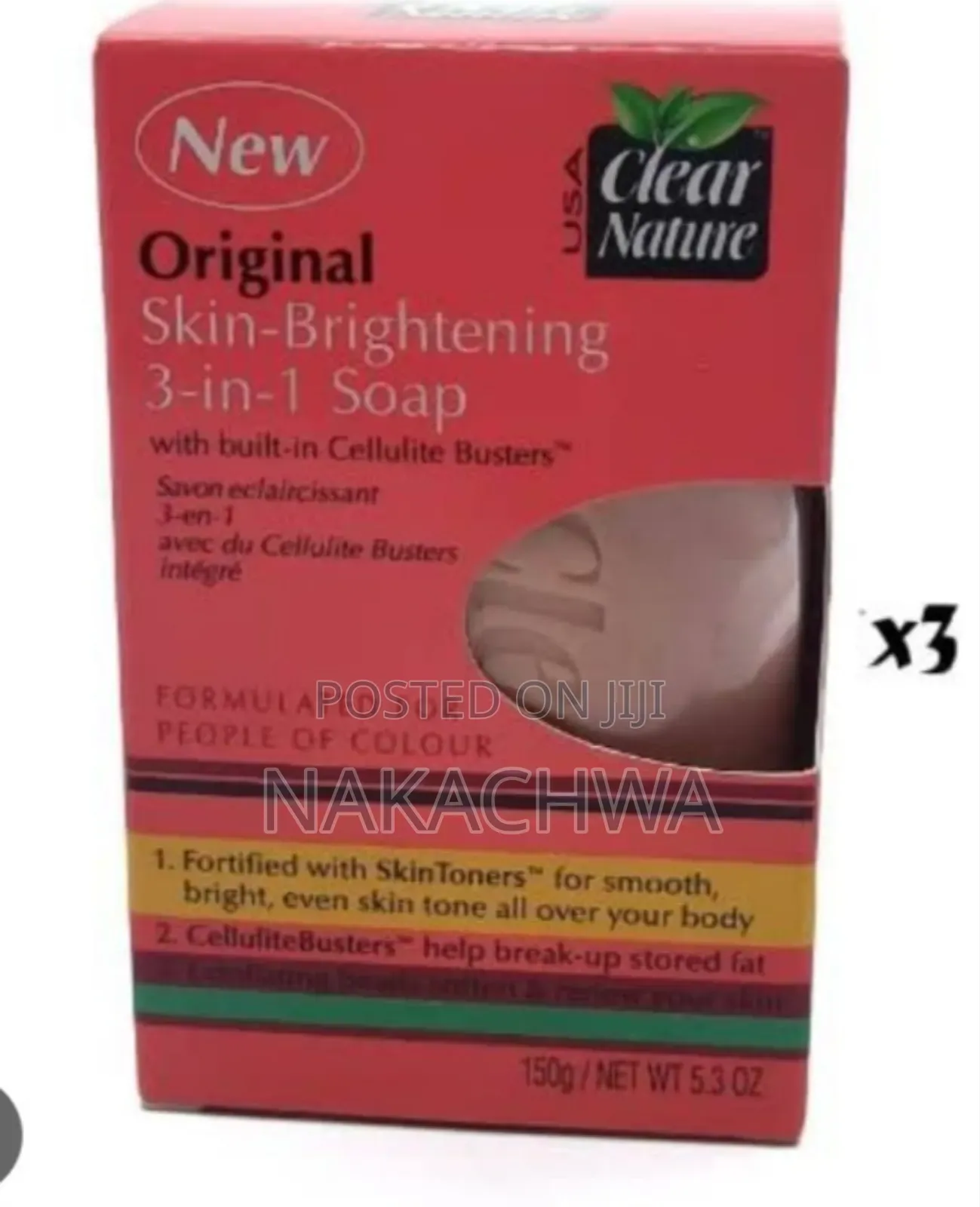 3 in 1 Skin Brightening Orgainal Soap