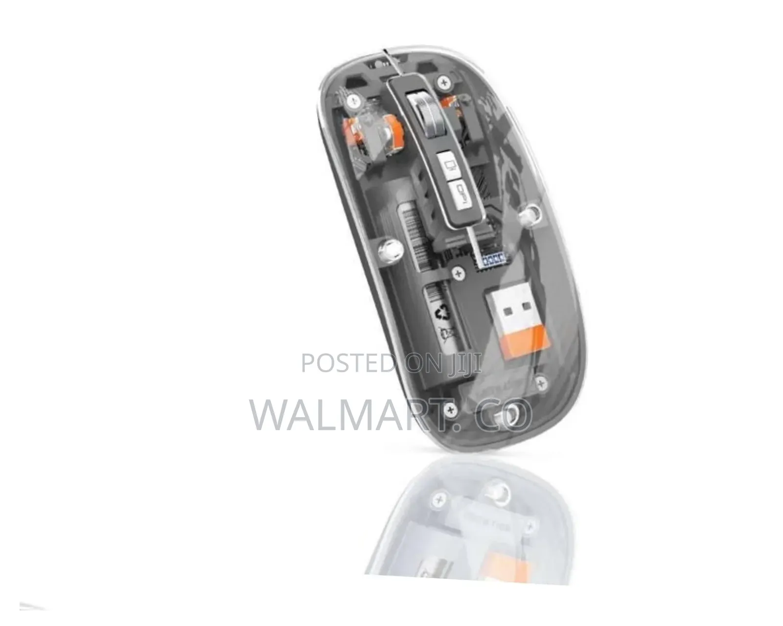 400 Mah Green Lion Wireless Bluetooth Transparent Mouse
