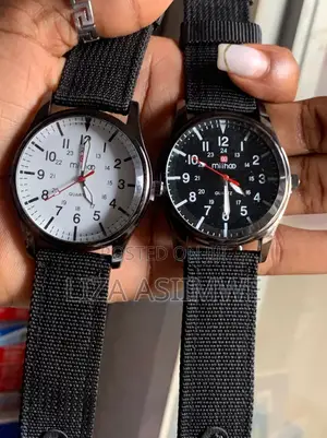 24-Hour Canvas Strap Kids Watch