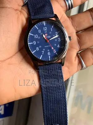 24-Hour Canvas Strap Kids Watch