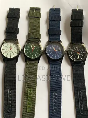 24-Hour Canvas Strap Kids Watch