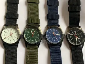 24-Hour Canvas Strap Kids Watch