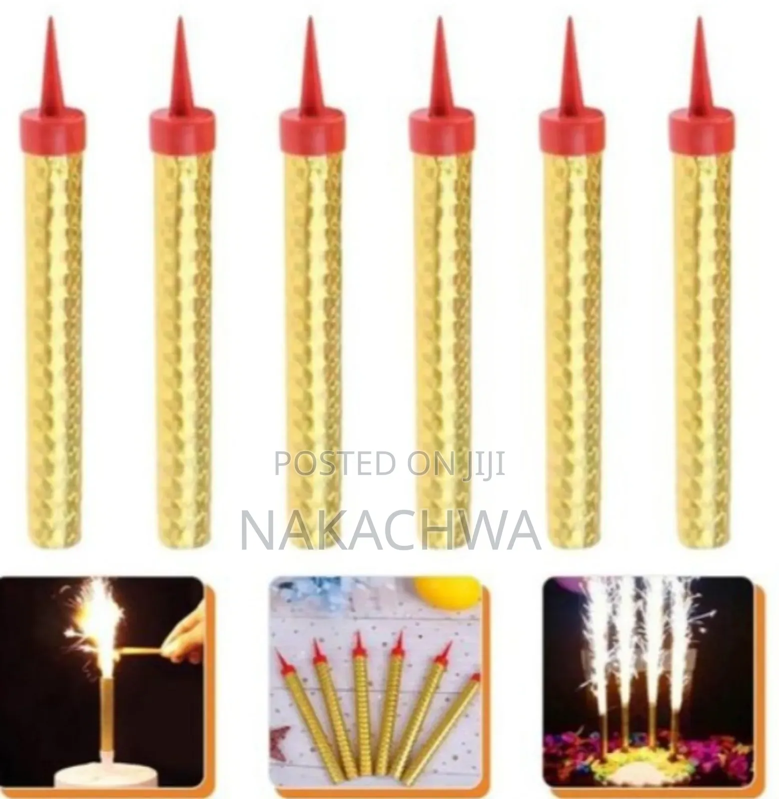 6 Sparkling Candles