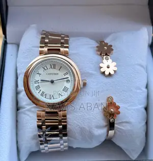 Cartier Genuine Watch Plus Free Bracelete