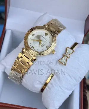 Versace Genuine Watches Plus Free Bracelete