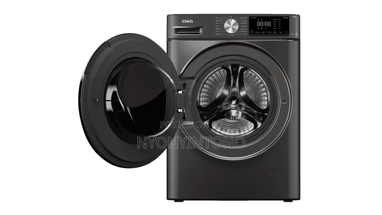 Chiq 10kg Automatic Front Loader Washing Machine