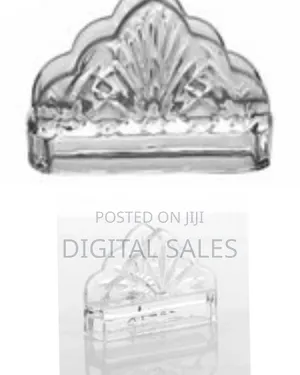 High Quality Crystal Glass Saviet Napkin Holder