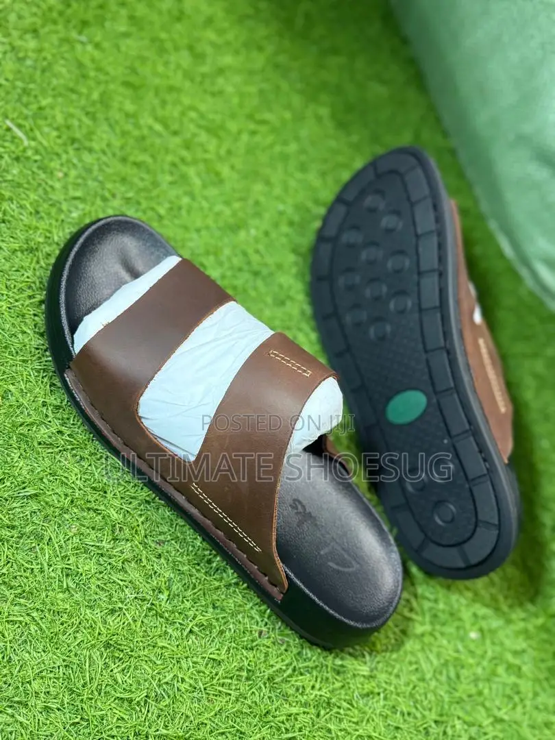 Clarks Mens Leather Sandals