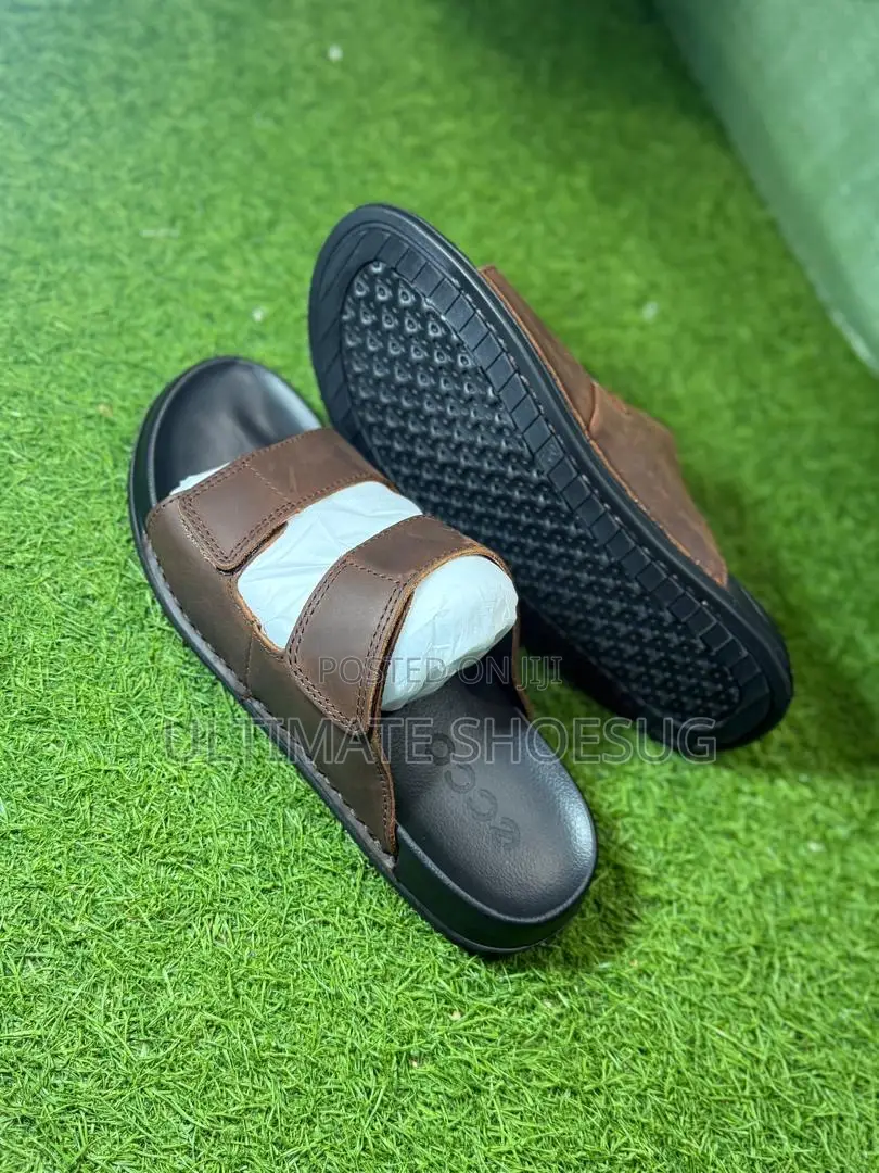Ecco Leather Mens Sandals