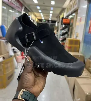 Birkenstock Leather Flip-in Clogs