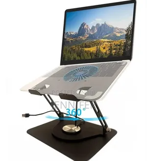 360° Rotating Laptop Stand With Fan