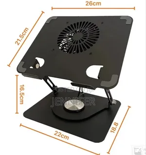 360° Rotating Laptop Stand With Fan