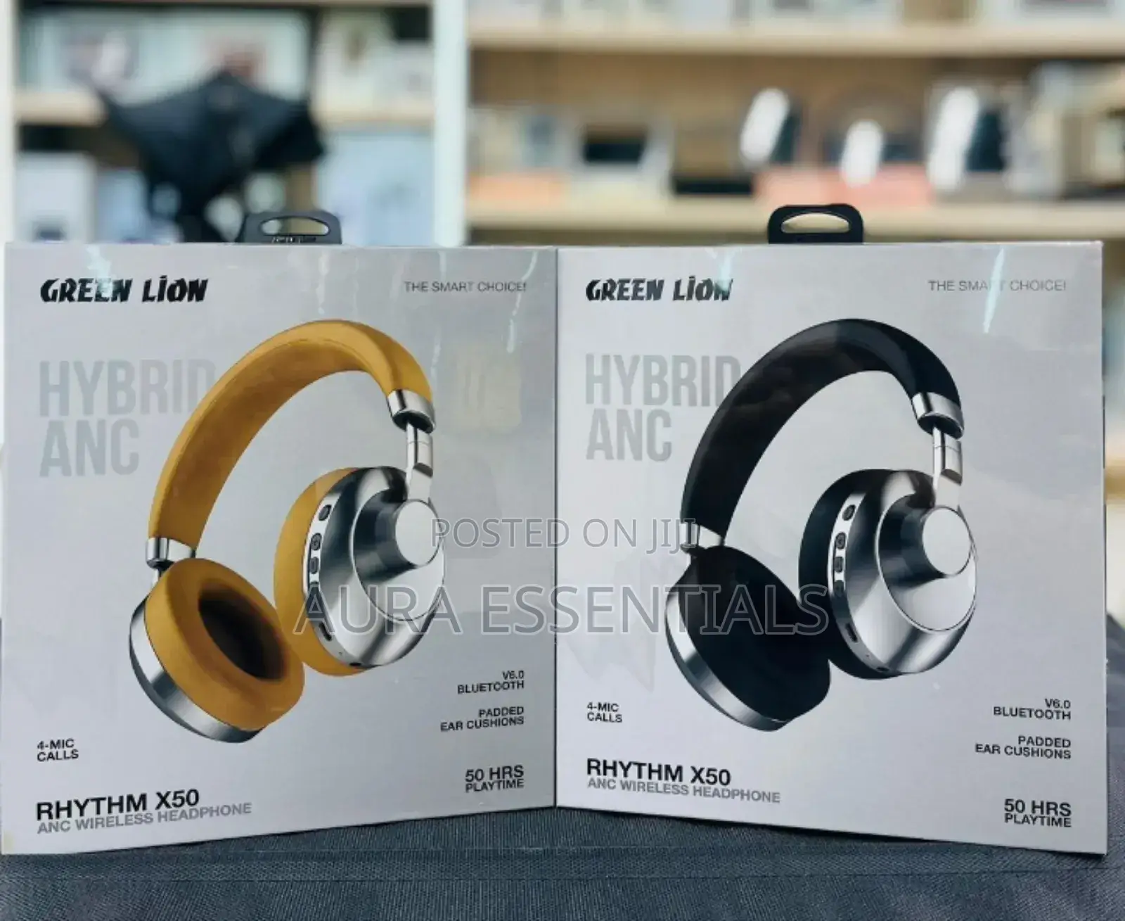 Green Lion Rhythm X50 Anc Wireless Headphone