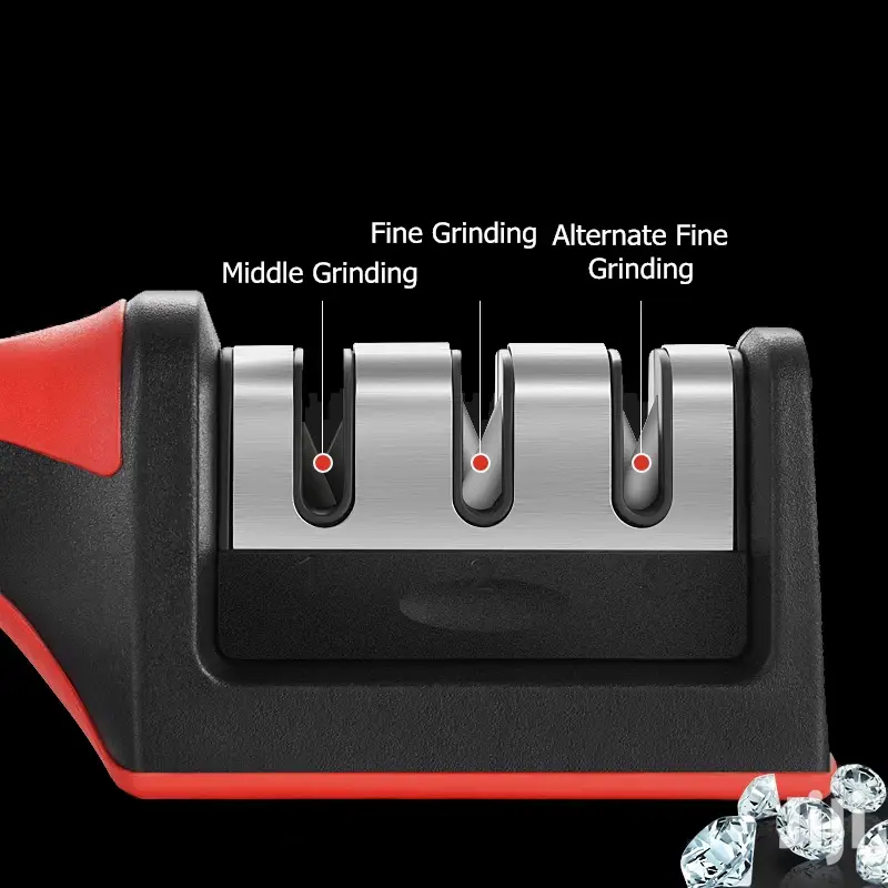 Professional 3 Slots Kitchen Knife Sharpener Tool