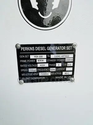 100kva Generetor Perkins Brand